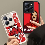 XI47 La Casa De Papel Casing for Xiaomi Redmi A5 POCO C71 X7 Note 14 Pro 5G Black White