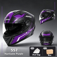 557 Full Face Motorcycle Helmet Dual Visor ICC DOT Certified Anti-Fog Motor Helmet for Men Women