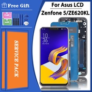 Original 6.2'' LCD for ASUS ZenFone 5 ZenFone 5z ZS620KL Z01RD ZE620KL X00QD ZF620KL X00QDA LCD Display Touch Screen Digitizer Assembly Replacement Repair Part