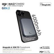 EGO Magpower2 6000mAh Magsafe磁吸充電器