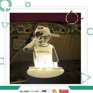 DECORATIVE LIGHTS | CUSTOM 3D LED BED LAMP | 171 VARIATIONS