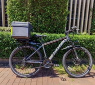全新最大續航240km電動單車Galaxy26吋350W外賣單車/爬山單車/通勤單車三用 影隱藏電池成人學生越野山地單車