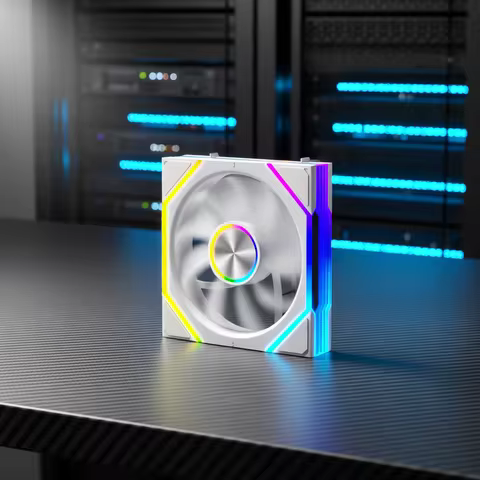 JEYI ARGB Infinity Mirror PC Fans Hydro Bearing Fan 30dB(A) 12CM Cooling Fan 5V3 Pin PWM 800-2000RPM