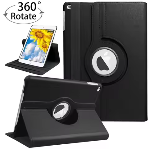 For iPad 9th 8th 7th Gen 10.2 Inch 2021 Case 360 Degree Rotating Smart Leather Stand Cover For iPad 