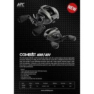 ORIGINAL ATC COMBAT 101 CASTING & COMBAT PLUS V2 201 LIGHT JIGGING CASTING REEL