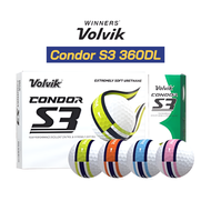 [🚚จัดส่งไว] Volvik Condor S3 360DL Golf Ball[3PC/1Dozen]
