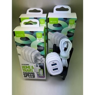 ORIGINAL BAVIN 2.4A DUAL USB UNIVERSAL TRAVEL CHARGER (PC-532)