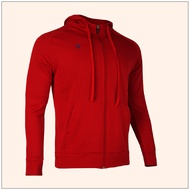 EGO SPORT STW2020 เสื้อมีฮู้ดซิปยาว สีแดง