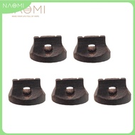NAOMI 5pcs Black Erhu/Urheen Perform Bridge Maple Erhu Bridge String Instrument Accessory Chinese Tr