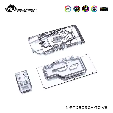 Bykski Back Plate Full Copper Water Cooling Block For Gainward/Palit/Galaxy/Maxsun Founders Edition 