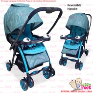 NEW Apruva ALLER 3-way Stroller BLUE