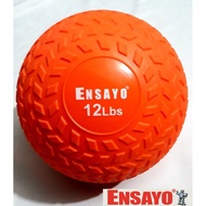ENSAYO Slam Balls 12 / 15 Lbs Rubber Ball 5.5 / 7 Kg Durable Slams Gym Wall Med Slamball 12Lbs 15Lbs