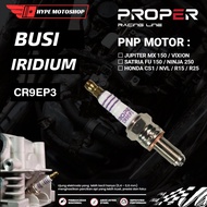 PROPER PRO IRIDIUM SPARK PLUG CR9EP3 MOTORCYCLE SPARK PLUG VIXION MX 150 SATRIA FU CS 1 NINJA 250 NV