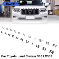 For Toyota Land Cruiser 300 LC300 Engine Cover Decoration Land Cruiser Emblem Modification Accessori