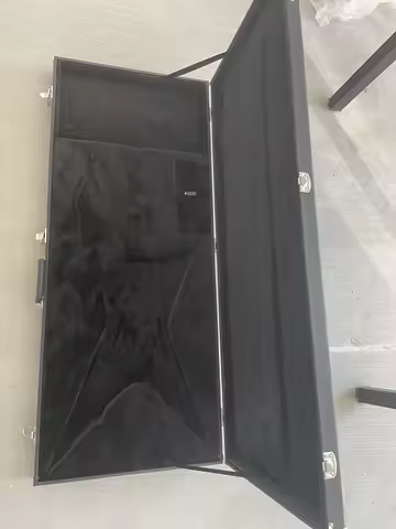 Electric Guitar Hardshell Case, Suitable For Washburn Dimebag Shaped Type Logo Printable