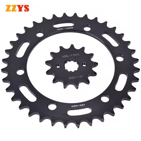 520 13T 36T 520-13T Front Rear Sprocket Gear Staring Wheel For HONDA CB300 CB300F 15-18 CBR300 CBR30
