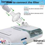 BANA 2pcs CPAP Filter, Disposable Universal CPAP Tube, 22mm In-line CPAP|for Resmed
