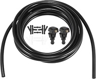 Boxonly Windshield Washer Nozzles 4pcs for Ford F-150, E-150, E-250, E-350 (2004-2013) - Replaces OE