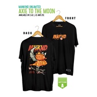 CLOTHING T SHIRT Mankind Unlimited AXIE TO THE MOON