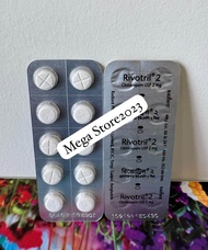 READY STOCK RIVOTRIL 2 MG ALPRAX XR 2 MG VATAMIN 1 STRIP 10 TABLETS 5 STRIP 50 TABLETS 10 STRIP 100 