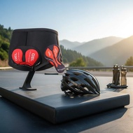 Newboler Men's 5D Gel Pad Shockproof Breathable Cycling Shorts Bicycle Underwear for MTB Road Cyclin