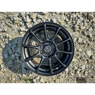 New Car Sport Rim RAXER WHEELS RP10X (Flow Forming Technology) - 15x7.5J 5x114 ET35 - DARK GRAHITE G