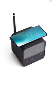 Lexon Oslo News Lite 收音機鬧鐘無線充電藍芽揚聲多功能設計