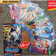 Boboiboy CARD GALAXY TRADING CARD (Contents 10 Cards) Children Collection Toys