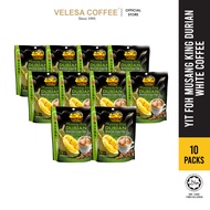 Yit Foh Musang King Durian White Coffee (Bundle of 10) [40g x 12s x 10 Pack] Raja Durian 4-in-1 Inst