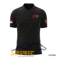 Kaos Polo Shirt Dirgahayu Indonesia Baju Polo HUT RI 78 kaos agustusan kaos 17 Agustus 2023 pria dewasa