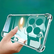 For Xiaomi 15S Pro Phone Case For Xiaomi 15S pro Transparent Clear Silicone Soft TPU Shockproof Ultr