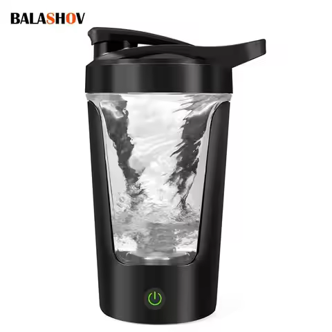 350ml Electric Mixing Cup Portable Protein Powder Shaker Bottle Mixer For Travel Home Office Kitchen