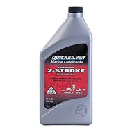 Quicksilver Outboard 2-Stroke Lubricant 2T TCW-3 946mL / Minyak 2T （Made In USA)