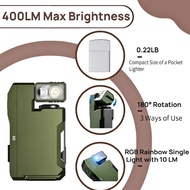 G5 Rechargeable EDC Flashlight 400 Lumens Super Bright Magnetic Flashlight
