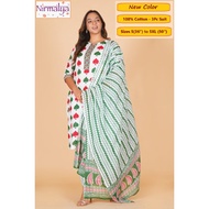 S-5XL - [New Designs] Readymade Cotton Punjabi Suit - Nirmalya Hand Printed 3Pc Set