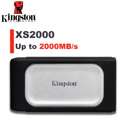 Kingston XS2000 1TB 2TB High Performance Portable SSD with USB-C | Pocket-sized | USB 3.2 Gen 2x2 | 