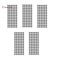 【Chuangtfx03】3D Scanning Markers 3.0mm 3D Tracking Dot Reference Point Markers for 3D Scanners for D
