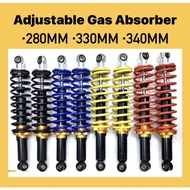 Adjustable Gas Absorber 280mm 310mm 330mm 340mm EX5 Wave 100 110 125 Dash Sport Bonus Kriss Lagenda 