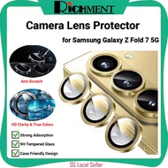 RICHMENT Fold7 Tempered Glass Aluminum Alloy Z Fold 7 Camera Lens Film for Galaxy Z Flip 7 Flip7 Cam