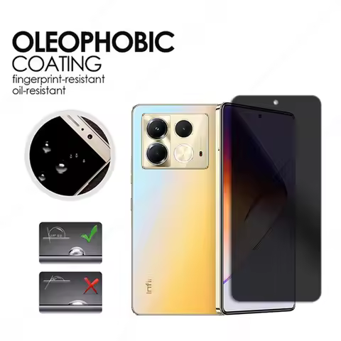 Privacy Screen Protector For Infinix Note 40 5G For Infinix Note 40X 5G Camera Protector For Infinix