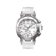 Tissot T-Race Chronograph White Dial Ladies Watch T0482171701700