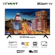 Devant 32-inch HD Ready Smart TV with FREE Wall Bracket - 32STV103 lhG