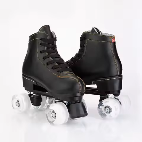 2026 Rollerskate Quad Roller Skate Quad Roller Skate Wheels with Bearings Double Roller Skates