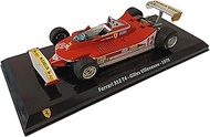 - Formula 1 Compatible with Ferrari 312 T4 Gilles Villeneuve 1979 - F1 1/24 Diecast Model Car - GF00