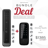 Igloohome Bundle Deal | Digital Door Lock | Digital Gate Lock | Free Delivery | Free Installation