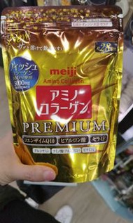 (現貨）日本Meiji 明治氨基膠原蛋白粉 升級版Premium👑196g（約28日分）3包包郵