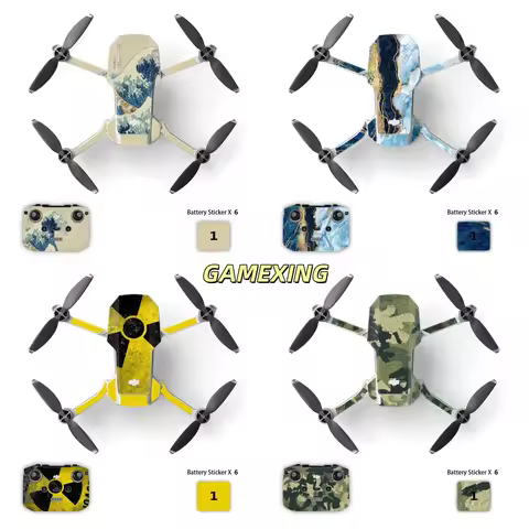 For DJI Mavic Mini 2 Skin Protective Vinyl Decal Stickers Cover Wrap for DJI Mavic Accessories