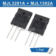 1pair Original MJL3281A + MJL1302A TO-3PL MJL 3281A 1302A 15A/260V/2000W Power Amplifier Transistor 