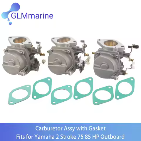 688-14301 Carburetor Assy with Gaskets 688-14198 for Yamaha 2 Stroke 75 85 HP Outboard Engine 688-14