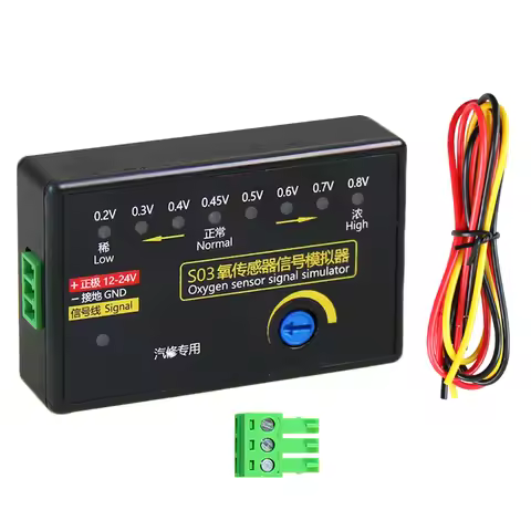 New O2 Sensors Signal Simulator Car 4-Wire Oxygen Sensor Simulate Tool Car Diagnostic Tester 0.2V-0.